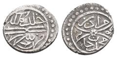 Islamic & Medieval & World Ottoman Empire. MURAD II, 1421-1451 AD / 824-855 AH. AR, Akce, Serez. 1.14 g. 12.80 mm.