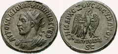 RöMISCHE PROVINZIALPRäGUNGEN Philippus I. Arabs No: 1321 Schätzpreis/Estimation DM 250.- Philippus I. Arabs, 244 - 249. Tetradrachme 248, Antiochia. Büste mit Strahlenkrone (n. l.) / Adler mit Kranz. 