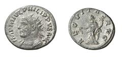 RÖMISCHE MÜNZEN (ROMAN COINS) ->Kaiserliche Prägungen ->Kaiserliche Prägungen 836. Philippus I. Arabs, 244-249.. Antoninian 247/249, Antiochia. Büste / Aequitas mit Waage und Füllhorn. RIC -; C. 8. 3.