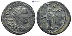 ROMAN IMPERIAL Trebonianus Gallus (AD 251-253). AR antoninianus (21mm, 3.6 g). Antioch. IMP C C VIB TREB GALLVS P F AVG, radiate, draped, cuirassed bust of Trebonianus Gallus right / VBERITAS AVG, Ube