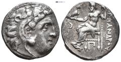 GREEK Kings of Macedon, Alexander III 'the Great', AR Drachm, (Silver,3.97 g 18 mm).336-323 BC. Kolophon. Kings of Macedon, Alexander III 'the Great', AR Drachm, (16mm, 4.2 g).336-323 BC. Kolophon. Ob