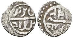 ISLAMIC Ottoman Empire. Bayazid I. AD. 1389-1402 / AH. 791-804. AR, Akce or Akçe. (12mm, 1.1 g)