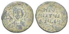 Byzantine Byzantine Anonymous follis, time of Basil II and Constantine VIII (970 – 1092). AE Follis 8.2g 26.6mm