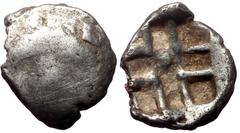 Barbaric imitation Mysia, Parion (ca 500-450 BC) Contemporary Celtic imitation, AR Hemidrachm Mysia, Parion (ca 500-450 BC) Contemporary Celtic imitation, AR Hemidrachm Obv: Facing gorgoneion Rev: Lin