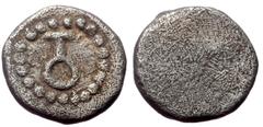 Greek Asia Minor, Uncertain, AR Tetartemorion, (Silver, 0.19 g 5 mm). Circa 5th - 4th centuries BC. (AchaemenidPeriod). Asia Minor, Uncertain, AR Tetartemorion, (Silver, 0.19 g 5 mm). Circa 5th - 4th 