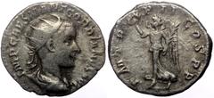 Roman Imperial Gordian III (238-244). AR, Antoninianus. (Silver, 4.58 g. 21 mm.) Rome. Gordian III (238-244). AR, Antoninianus. (Silver, 4.58 g. 21 mm.) Rome. Obv: IMP CAES M ANT GORDIANVS AVG. Bust o