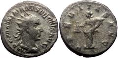 Roman Imperial Trajan Decius (249-251) AR Antoninianus, Rome. Trajan Decius (249-251) AR Antoninianus, Rome. Obv: IMP C M Q TRAIANVS DECIVS AVG, Radiate, draped and cuirassed bust of Trajan Decius, ri