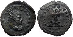 Roman Imperial Claudius II Gothicus (268-270). AE, Antoninianus. (Bronze, 3.22 g. 23 mm.) Cyzicus. Claudius II Gothicus (268-270). AE, Antoninianus. (Bronze, 3.22 g. 23 mm.) Cyzicus. Obv: IMP CLAVDIVS