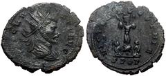 Roman Imperial Claudius II Gothicus (268-270). AE, Antoninianus. (Bronze, 3.26 g. 22 mm.) Cyzicus. Claudius II Gothicus (268-270). AE, Antoninianus. (Bronze, 3.26 g. 22 mm.) Cyzicus. Obv: IMP CLAVDIVS