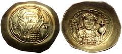 Byzantine Michael VII Ducas, AV, Histamenon Nomisma (Gold 4.19 g. 29 mm.) Constantinople, 1071 - 1078 AD. Michael VII Ducas, AV, Histamenon Nomisma (Gold 4.19 g. 29 mm.) Constantinople, 1071 - 1078 AD