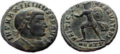 Roman Imperial Coins *Unpublished in major references* Maximinus Daia (310-313) AE Follis (Bronze, 3.83g, 21mm) Obv: IMP MAXIMINVS P F AVG, Bust of Maximinus Daia, laureate, cuirassed, right Rev: MART