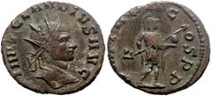 Roman imperial *Only 2 specimens cited by OCRE – Unrecorded by acsearch.info* Claudius II (268-270) Bl Antoninianus (3.20g, 20mm) Rome, 269 Obv: IMP CLAVDIVS AVG, Bust of Claudius Gothicus, radiate, c