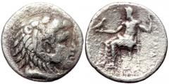 Greek Kingdom of Macedon, Philip III Arrhidaios (323-317 BC), AR tetradrachm (Silver, 27,0 mm, 14,07 g), in the name and types Kingdom of Macedon, Philip III Arrhidaios (323-317 BC), AR tetradrachm (S