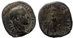 Roman Imperial Severus Alexander (222-235 AD), AE Sestertius (bronze, 17.78 g, 31mm) Rome Severus Alexander (222-235 AD), AE Sestertius (bronze, 17.78 g, 31mm) Rome Obv: IMP CAES M AVR SEV ALEXANDER A