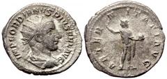 Roman Imperial Gordian III (238-244) AR antoninianus (Silver, 4.00g, 23mm) Rome Gordian III (238-244) AR antoninianus (Silver, 4.00g, 23mm) Rome Obv: IMP GORDIANVS PIVS FEL AVG: Bust of Gordian III, r