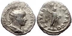 Roman Imperial Gordian III (238-244), AR antoninianus (Silver, 22,2 mm, 4,27 g), Rome, 241-243. Gordian III (238-244), AR antoninianus (Silver, 22,2 mm, 4,27 g), Rome, 241-243. Obv: IMP GORDIANVS PIVS