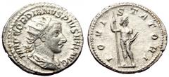 Roman Imperial Gordian III (238-244) AR antoninianus (Silver, 3.09g, 23mm) Rome Gordian III (238-244) AR antoninianus (Silver, 3.09g, 23mm) Rome Obv: IMP GORDIANVS PIVS FEL AVG: Bust of Gordian III, r
