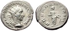 Roman Imperial Trajan Decius (249-251). AR antoninianus (Silver, 4.12g, 24mm) Rome Trajan Decius (249-251). AR antoninianus (Silver, 4.12g, 24mm) Rome Obv: IMP C M Q TRAIANVS DECIVS AVG, Bust of Traja