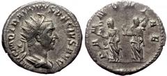 Roman Imperial Trajan Decius (249-251), AR antoninianus (Silver, 21,9 mm, 4,07 g), Rome. Trajan Decius (249-251), AR antoninianus (Silver, 21,9 mm, 4,07 g), Rome. Obv: IMP C M Q TRAIANVS DECIVS AVG, r