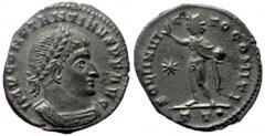 Roman Imperial Constantine I 'the Great' (AD 313-314) Bl Nummus (Bronze? , 2.82g, 21 mm) Ticinum Constantine I 'the Great' (AD 313-314) Bl Nummus (Bronze? , 2.82g, 21 mm) Ticinum Obv:IMP CONSTANTINVS 