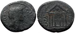 Roman Provincial Lydia. Sardeis . Pseudo-autonomous issue circa AD 0-200. AE (Bronze, 17mm., 2,96g) Lydia. Sardeis . Pseudo-autonomous issue circa AD 0-200. AE (Bronze, 17mm., 2,96g) Obv: IEΡA CYNKΛHT