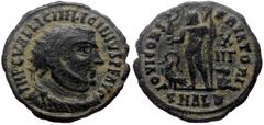 Roman Imperial Licinius I (308-324) AE Follis (Bronze, 19mm, 2.24g) Alexandria, 321-324. Licinius I (308-324) AE Follis (Bronze, 19mm, 2.24g) Alexandria, 321-324. Obv: IMP C VAL LICIN LICINIVS P F AVG