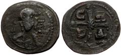 Byzantine Romanus IV Diogenes (1068-1071) Constantinople AE follis (Bronze 4,44g 29mm) Romanus IV Diogenes (1068-1071) Constantinople AE follis (Bronze 4,44g 29mm) Obv: IC-XC / NI-KA, facing bust of C