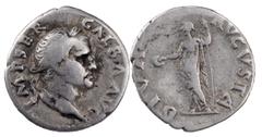 The Roman Empire The Roman Empire Galba, 68-69. AR Denarius 3.24 g. Rome, July 68-15 January 69. IMP SER GALBA AVG Laureate head of Galba to right. Rev. DIVA AVGVSTA Livia standing front, head to left