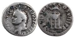 The Roman Empire The Roman Empire Titus, 79-81. AR Denarius 3.19 g. Rome, January-June 80. IMP TITVS CAES VESPASIAN AVG P M Laureate head of Titus to left. Rev. TR P IX IMP XV CO[S] VIII P P Tripod wi