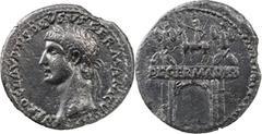 The Roman Empire The Roman Empire Nero Claudius Drusus, died 9 BC. AR Denarius 3.55 g. Rome, struck under Claudius, circa 41-45. NERO CLAVDIVS DRVSVS GERMANICVS IMP Laureate head of Nero Claudius Drus