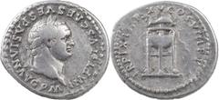 The Roman Empire The Roman Empire Titus, 79-81. AR Denarius 3.34 g. Rome, January-June 80. IMP TITVS CAES VESPASIAN AVG P M• Laureate head of Titus to right. Rev. TR P IX IMP XV COS XVIII P P Dolphin 