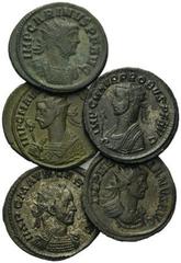 ROMAN COINS RÖMISCHES REICH, Probus, 276-282, AE Antoninian, XXIP =Siscia. Brb. l. mit Strahlenkrone, Kaisermantel und Adlerzepter. Rs.Kaiser mit Zepter zu Pferd l. reitet Gegner nieder (korr.ss). DAZ