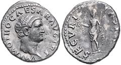 ROMAN COINS RÖMISCHES REICH, Otho, 69, AR Denar, Rom. Kopf r., IMP M OTHO CAESAR AVG TR P. Rs.Securitas l. stehend, SECVRI-TAS PR. 3,37g. RIC 8; Kampm.18.8 min.Belag, ss-vz