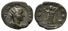 ROMAN COINS RÖMISCHES REICH, Aemilian, 253, AR Antoninian, Rom. Büste r. mit Strahlenkrone r. Rs.Victoria l. schreitend. 2,58g. RIC 9; Cohen 52 f.