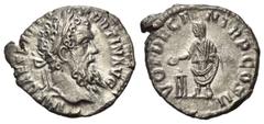 ROMAN COINS RÖMISCHES REICH, Pertinax, 193, AR Denar, Rom. Belorb. Kopf r., IMP CAES P HELV PERTIN AVG. Rs.Kaiser l. opfernd, VOT DECEN TRP COS II. 2,97g. RIC 13; Kampm.43.10 f.vz
