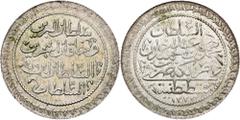 Ottoman Empire Mahmud II., 60 Para 1223 (1808), KonstantiniyyeMahmud II., 60 Para 1223 (1808), Konstantiniyye, 6,068 g, Ag (600/1000), KM# 580; EF Grade: EF