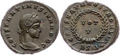 Ancient Constantine II., Nummus R/VOTAncient, Constantine II., Nummus R/VOT; EF+ Grade: EF+