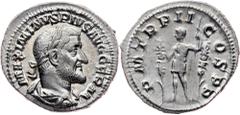 Ancient Maximinus I Thrax, Denarius 235-238, RomeMaximinus I Thrax, Denarius 235-238, Rome, 3,147 g, Silver, mint luster; UNC/aUNC Grade: UNC/aUNC