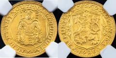 Czechoslovakia Czechoslovakia, 1 Dukat 1926, KremnitzCategory: Czechoslovakia Country/Region: Czechoslovakia Denomination: 1 Dukat Year: 1926 Mint: Kremnitz Weight: 3,491 g Material: Gold Purity: 986/