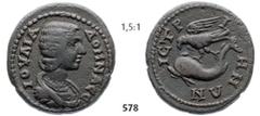 THE ISTROS COLLECTION –... unther Caracalla 211-217. AE 24 / Triassarion (8,52g), fourth issue of Caracalla, circa AD 211-217. Obverse die A-66 / Reverse die R-57 (provisional numbers), die axis 11h u