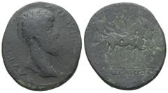 Roman Provincial Bithynia, Nicaea. Lucius Verus, AD. 161-169. AE. 14.42 g. - 30.62 mm. Obv.: ΑVΤ Κ Λ ΑVΡ ΟVΗΡΟC CЄB (Emperor Caesar Lucius Aurelius Verus Augustus). Bare head of Lucius Verus, right. R