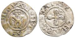 Medieval Medieval France, Valence. Anonymous Bishops (1157-1276 AD) AR Denier (18,3 mm, 0.91 g)
