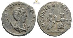 Roman Imperial Coins Salonina. Augusta, A.D. 254-268…...A.D 258-260. SALONINA AVG, diademed and draped bust of Salonina right, resting on a crescent / ROMAE AETER-NAE, emperor, togate, standing right,
