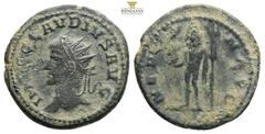 Roman Imperial Coins Roman Imperial Coins Claudius II Gothicus. A.D. 268-270. BI antoninianus Antioch, ca. late A.D. 268-late 269. IMP C CLAVDIVS AVG, radiate, draped and cuirassed bust of Gothicus le