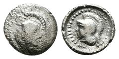GREEK Greek Coins DYNASTS OF LYCIA. Time of Wekhssere II (Circa 400-380 BC). Uncertain mint, possibly Xanthos. Obv: Helmeted head of Athena left. Rev: Helmeted head of Athena left within incuse circle