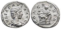 REPUBLIC & IMPERIAL COINS JULIA PAULA (Augusta, 219-220). Denarius. 2,94 g - 17,93 mm