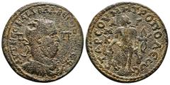 ROMAN PROVINCIAL COINS CILICIA, Tarsus. Balbinus. AD 238. Æ Obv:laureate, draped and cuirassed bust of Balbinus, right, seen from front ΑΥΤ ΚΕϹ ΚΑΙΛ ΒΑΛΒΕΙΝΟϹ ϹΕΒ, Π Π. Rev : ΤΑΡϹΟΥ ΜΗΤΡΟΠΟΛΕωϹ, Α Μ Κ