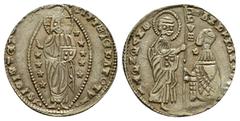 Byzantine & World Coins ISLAMIC. Beyliks of Western Asia Minor. Debased GOLD Ducat (After AD 1348). Late 'K' Series. Imitating a Venetian Ducat of Andrea Dandolo (1344-1354). Obv: AZDR DANDVLO S H VEN
