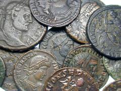 Lot of 18 late Roman billon and bronze coins. Emperors represented include Diocletian, Maximian, Galerius as Caesar(2), Severus II, Licinius I, Constantine I, Constantine II as Caesar, Constans, Const