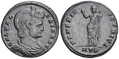ROMAN COINS ROMAN COINS MÜNZEN DER RÖMISCHEN KAISERZEIT Maximianus II. Galerius, 293-311 für Galeria Valeria. Æ-Follis, 309/310, Heraclea, 2. Offizin; 6,23 g. Drapierte Büste r. mit Diadem//Venus steh